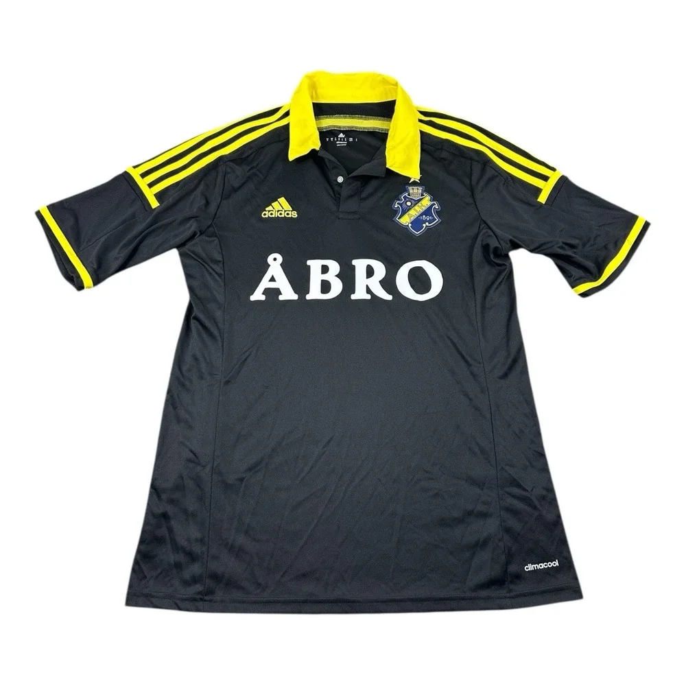 AIK STOCKHOLM 2013 HOME FOOTBALL SHIRT SOCCER JERSEY ADIDAS SIZE M